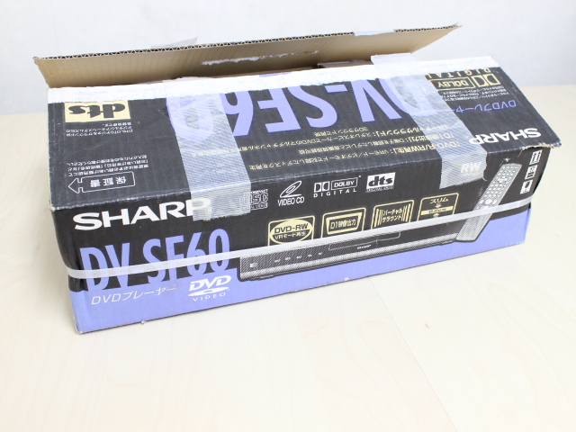 SHARP　DVDプレイヤー　DV-SF60